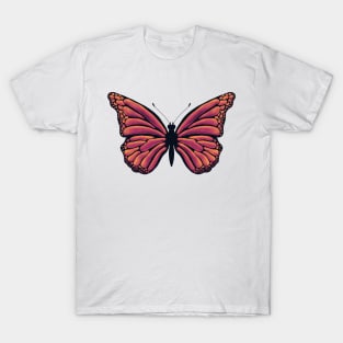 Glowing Monarch butterfly T-Shirt